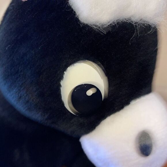 Fantastic plush Black Pegasus Horse 11” Vintage Disneyland Walt Disney World - Picture 8 of 9